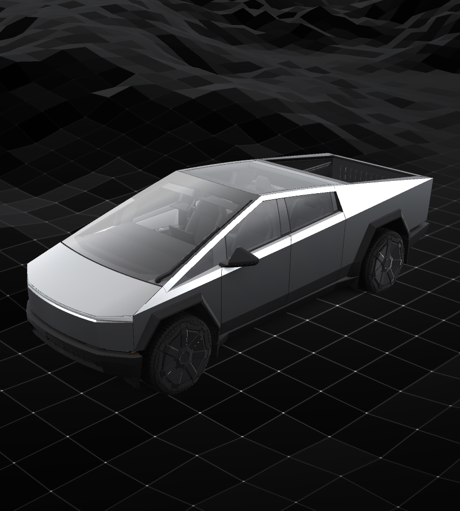 Cybertruck custom wraps - Tesla car wrap designer for Paint Shop